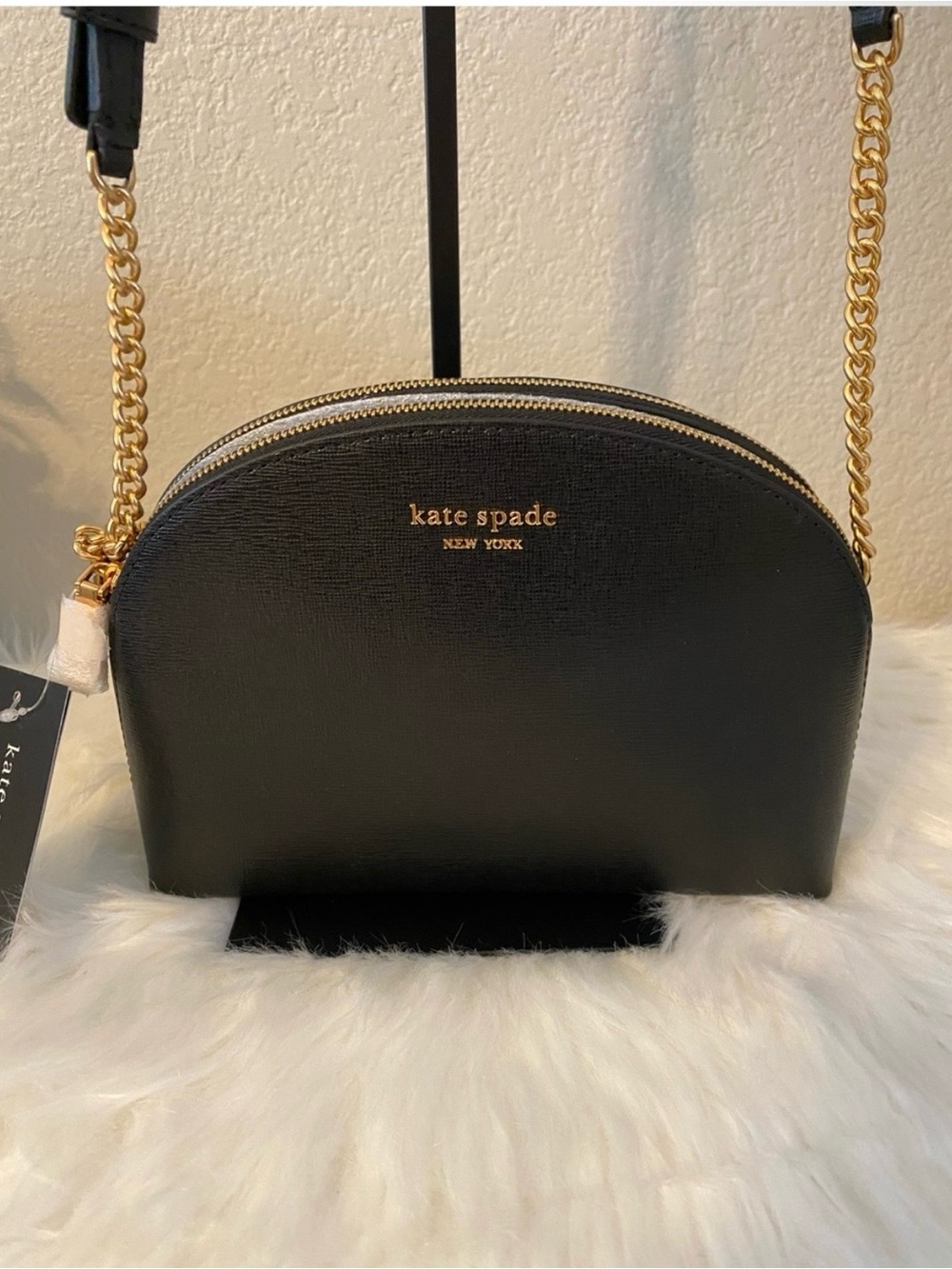 kate spade New York Black Dome Crossbody Bag NWT with dust bag. $228